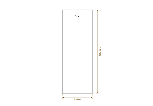 Kartonkilappu Glamor Style Model HT-M123