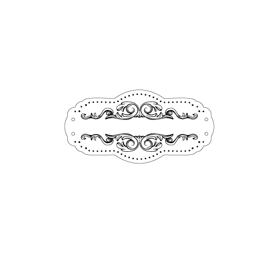 Keinonahkainen etiketti Model EP-M105