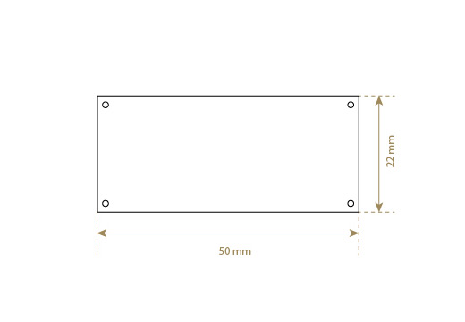 Keinonahkainen etiketti Model EP-M110