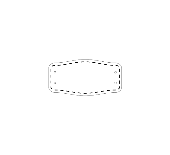 Keinonahkainen etiketti Model EP-M114