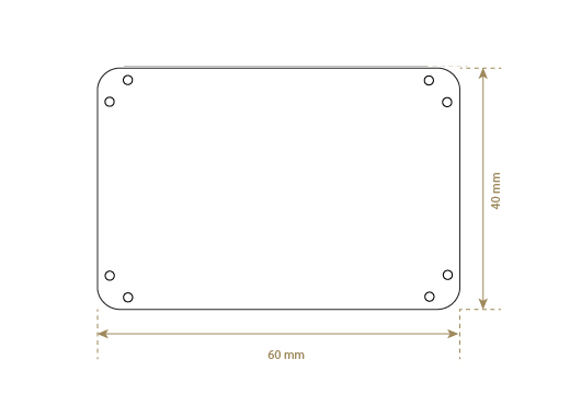 Keinonahkainen etiketti Model EP-M151