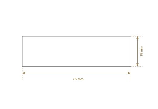 Keinonahkainen etiketti Model EP-M155