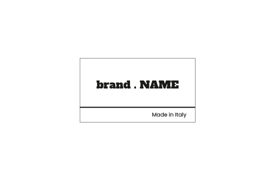 Luonnon nahkainen etiketti Model EP-M22