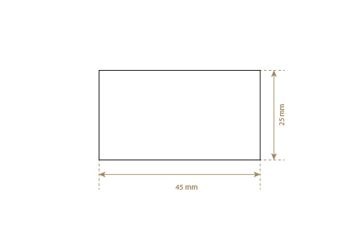 Luonnon nahkainen etiketti Model EP-M22