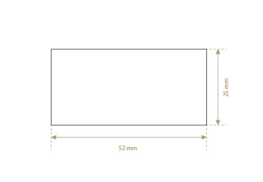 Luonnon nahkainen etiketti Model EP-M3