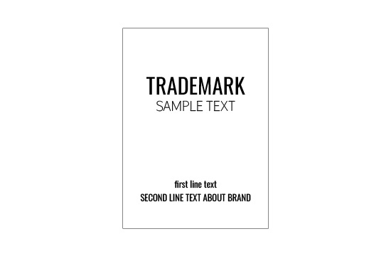 Luonnon nahkainen etiketti Model EP-M39