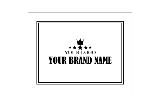 Luonnon nahkainen etiketti Model EP-M49