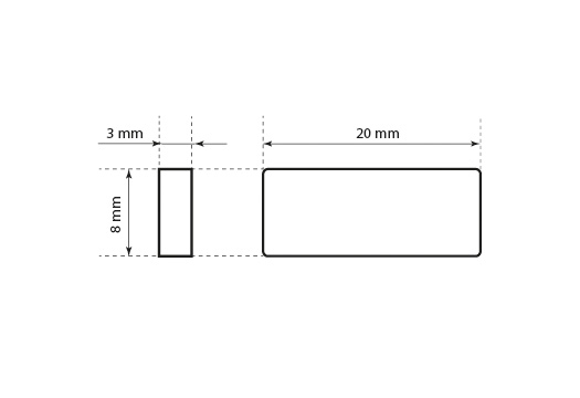 Muovisinetti vaatteille Model ST-M122