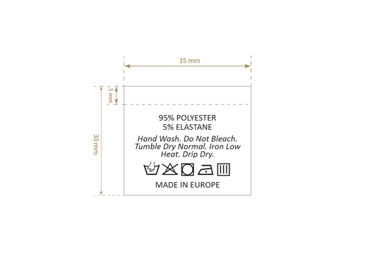 Pesulappu merkki Model TC-M194