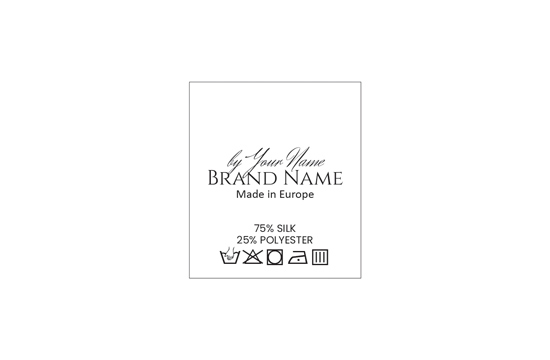 Pesulappu merkki Model TC-M195