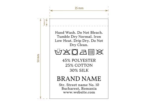 Pesulappu merkki Model TC-M301