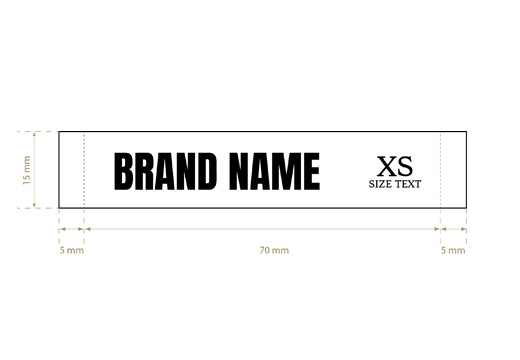 Kudottu lappu Rife Style Model WL-M24