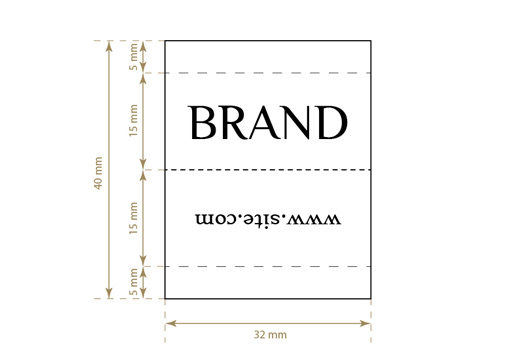 Kudottu merkki Whim Style Model WL-M41